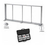 Non-Backlit SEG Fabric Media Wall - 5m W x 2.5m H