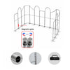 6x6m Magnetic Fabric Booth Wall with 13 Panels & Angled Sections