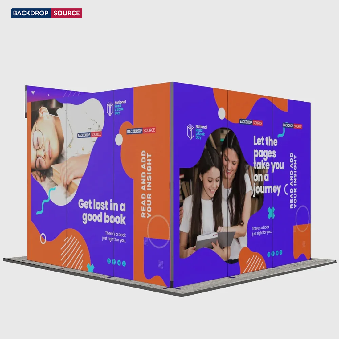 Foldable SEG  Exhibition Display - Model 10