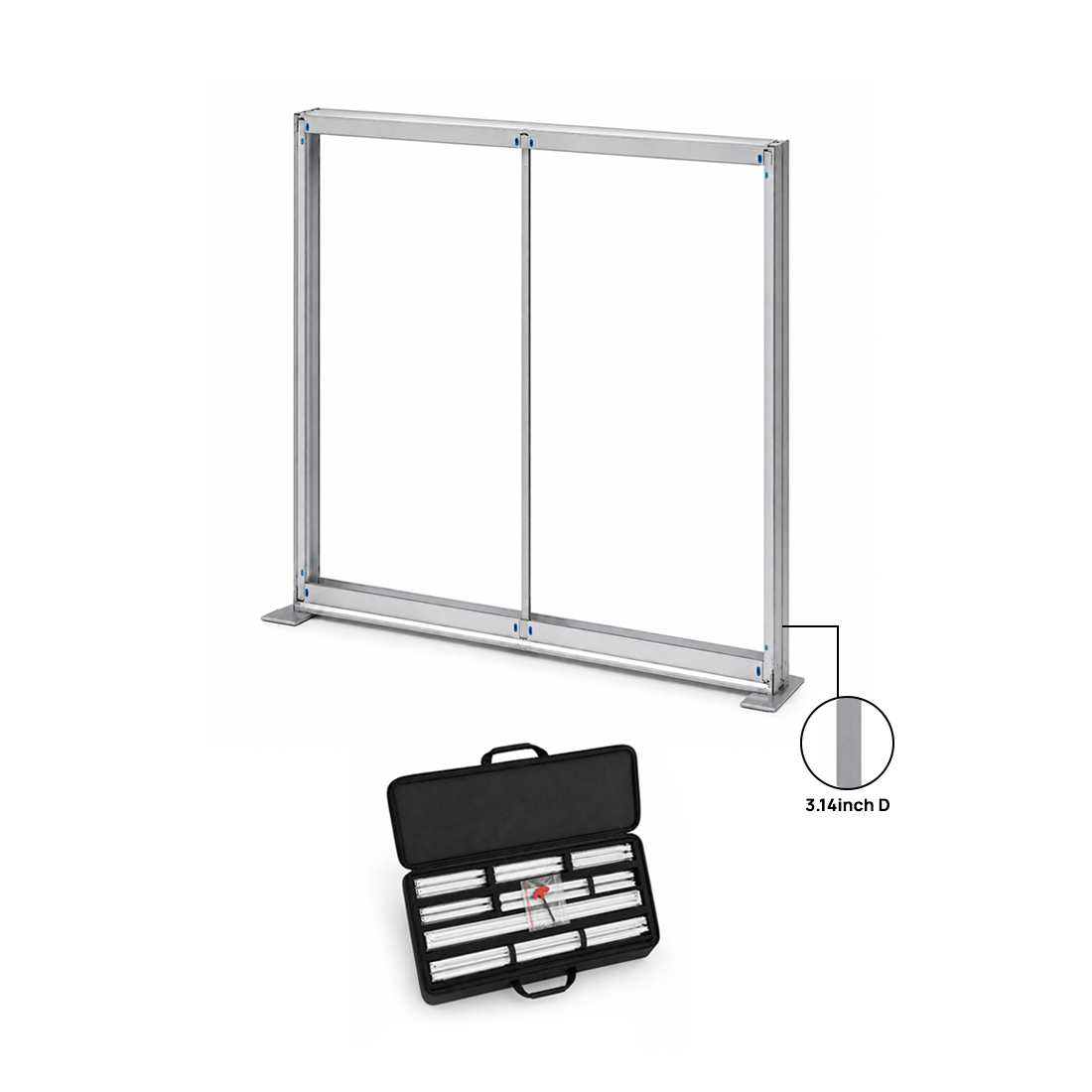 Over Size SEG Fabric Display - 3m W x 4m H