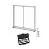 Over Size SEG Fabric Display - 3m W x 4m H