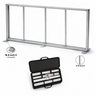 Non-Backlit SEG Fabric Media Wall - 6m W