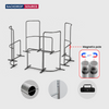 3x3m Magnetic Fabric Booth Wall with Curved & Straight Panels