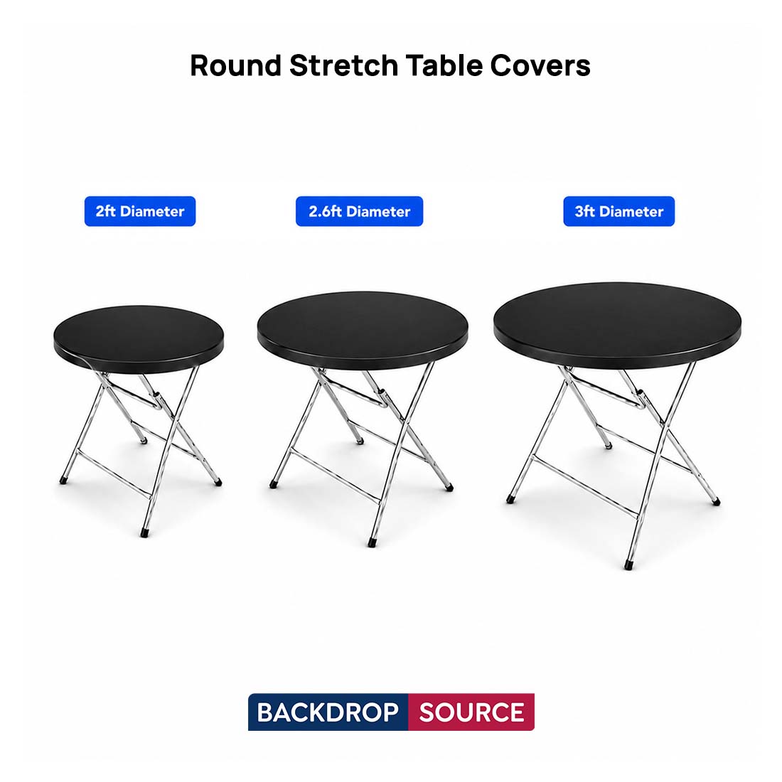 Round Stretch Table Covers