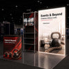Premier 3m x 3m Exhibition Booth - Model 2