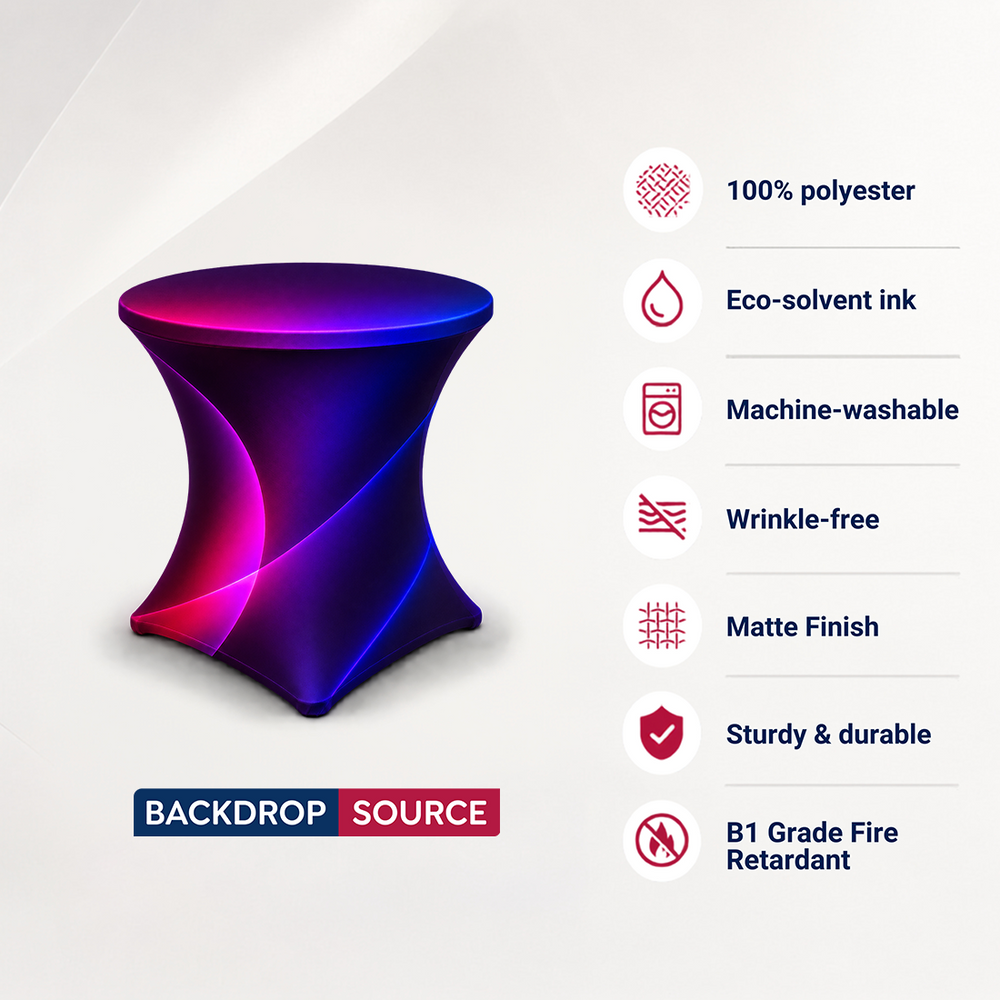 Round Stretch Table Covers
