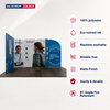 3x3m Magnetic Fabric Booth Wall with Modular Panels