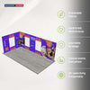 6m Folding SEG Booth Kit with 12 Modular Panels
