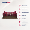 6x6m Magnetic Fabric Booth Wall with 10 Curved & Slope Panels