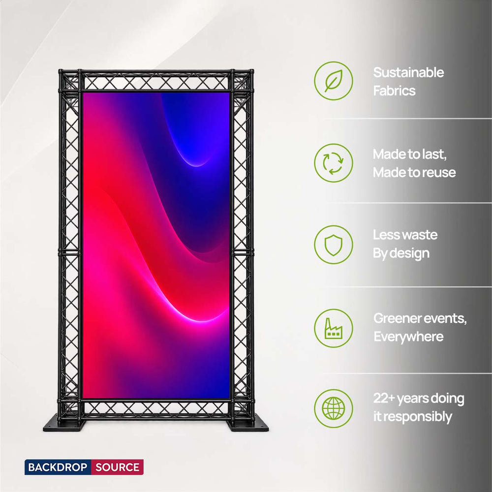 Modular SEG Truss Tower Display