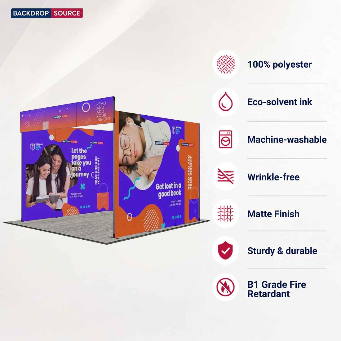 Foldable SEG  Exhibition Display - Model 10