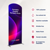 Portable Rampant Arch Fabric Exhibit Display