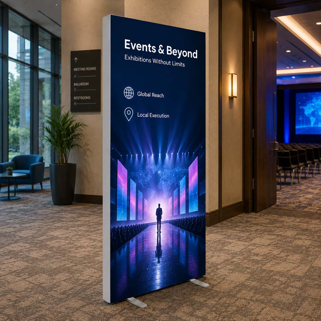 Non-Backlit SEG Fabric Display Frame - 60mm Depth Aluminum Profile