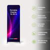 Portable 3.2m High Fabric Exhibit Display