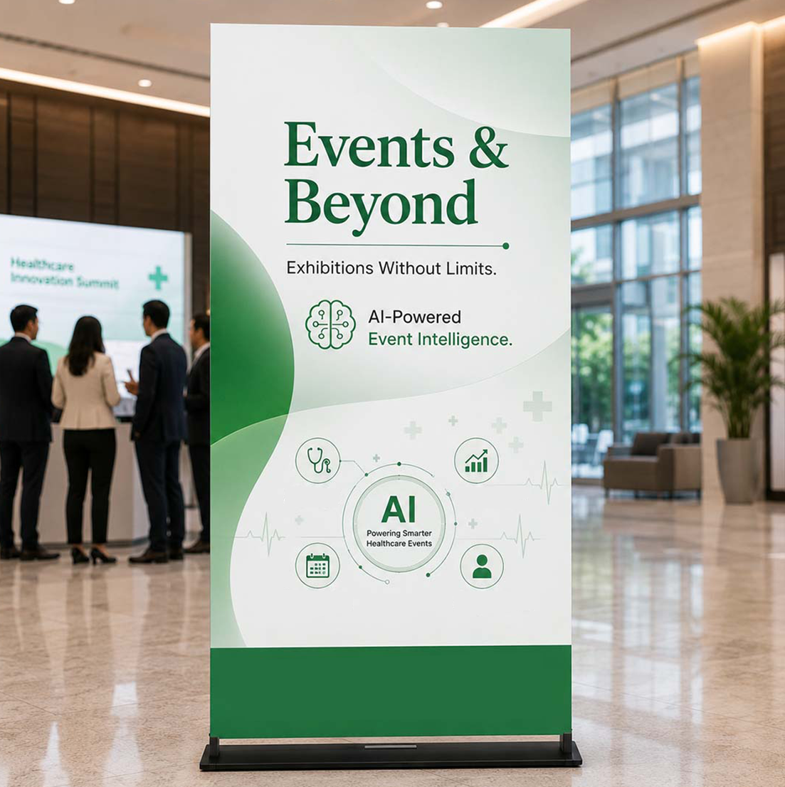 EZ Fabric Banner with Straight Corners