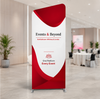 Portable Inclined Fabric Exhibit Display