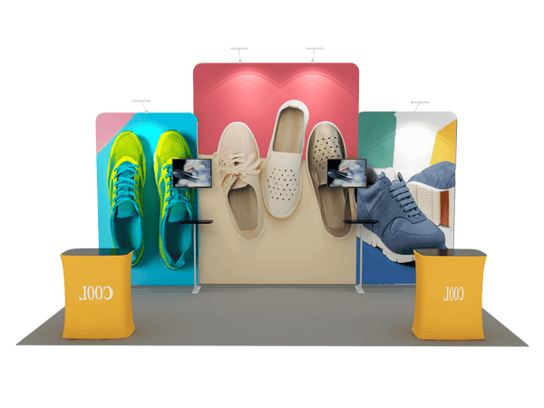 Portable Exhibit Display 6m x 3m - Model 5