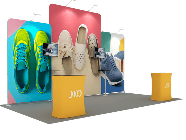 Portable Exhibit Display 6m x 3m - Model 5