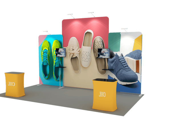 Portable Exhibit Display 6m x 3m - Model 5