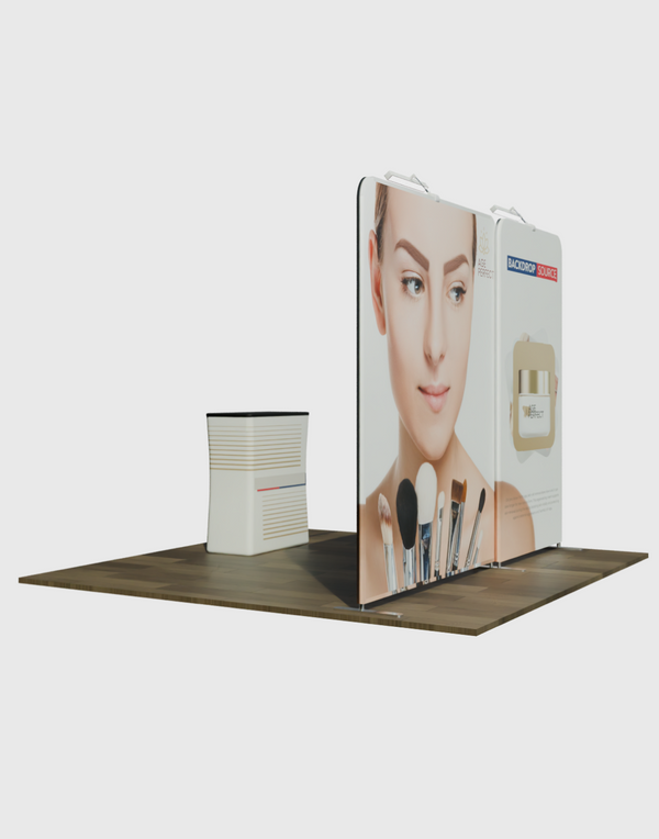 Portable Exhibit Display 3m x 3m - Model 1