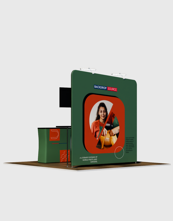 Portable Exhibit Display 3m x 3m - Model 9