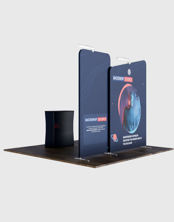 Portable Exhibit Display 3m x 3m - Model 7
