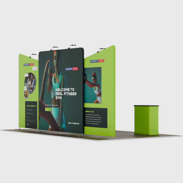 Portable Exhibit Display 6m x 3m - Model 6