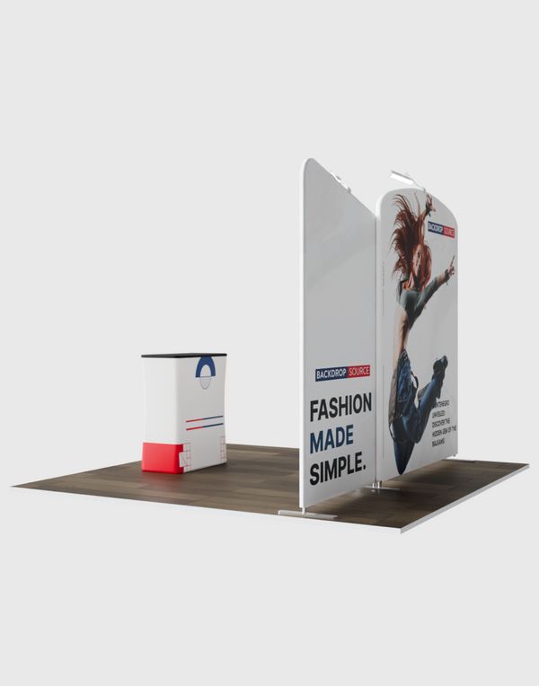 Portable Exhibit Display 3m x 3m - Model 5