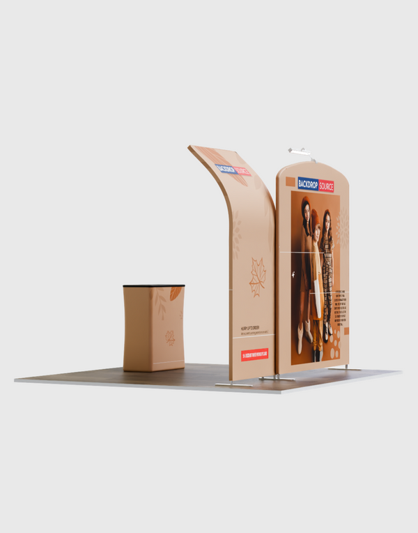 Portable Exhibit Display 3m x 3m - Model 8