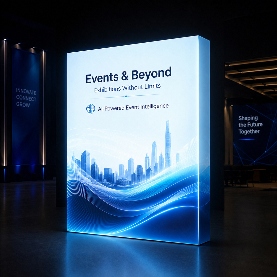 Backlit SEG Pop-Up Straight Display