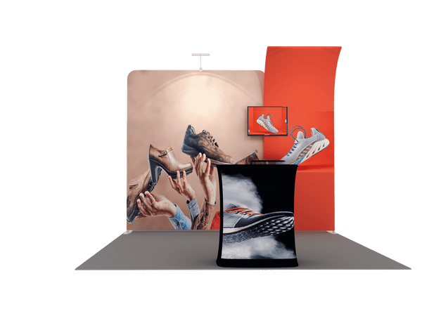 Portable Exhibit Display 3m x 3m - Model 6