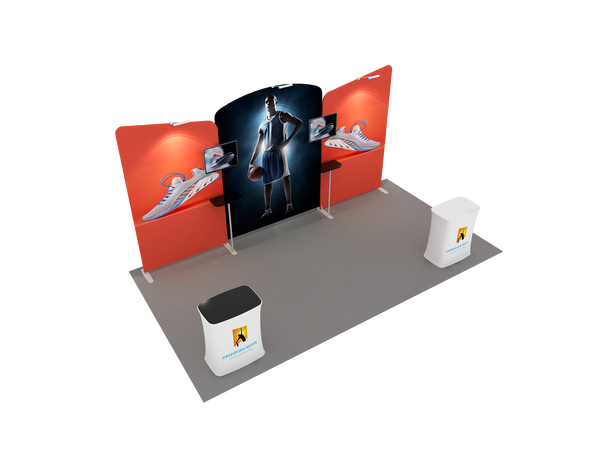 Portable Exhibit Display 6m x 3m - Model 8