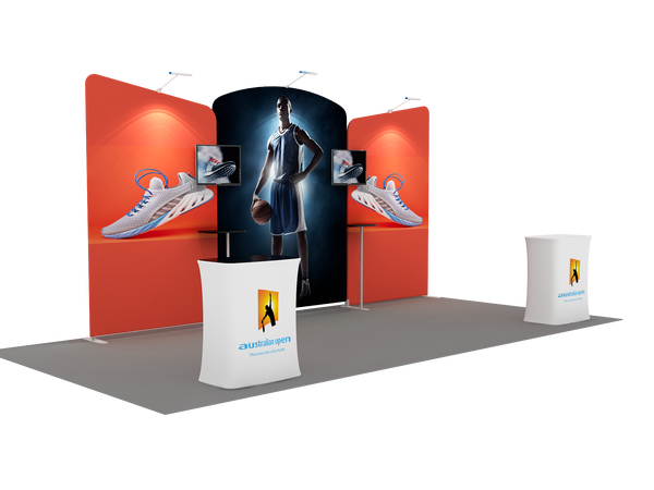 Portable Exhibit Display 6m x 3m - Model 8