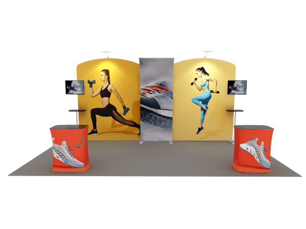 Portable Exhibit Display 6m x 3m - Model 9