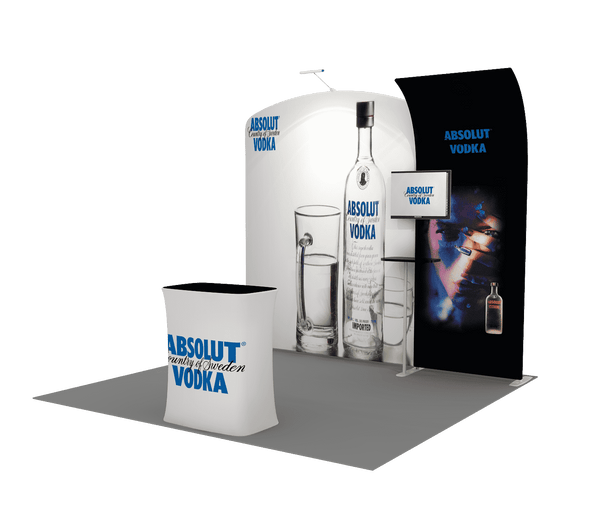 Portable Exhibit Display 3m x 3m - Model 8