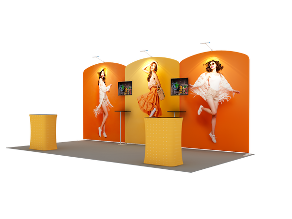 Portable Exhibit Display 6m x 3m - Model 11