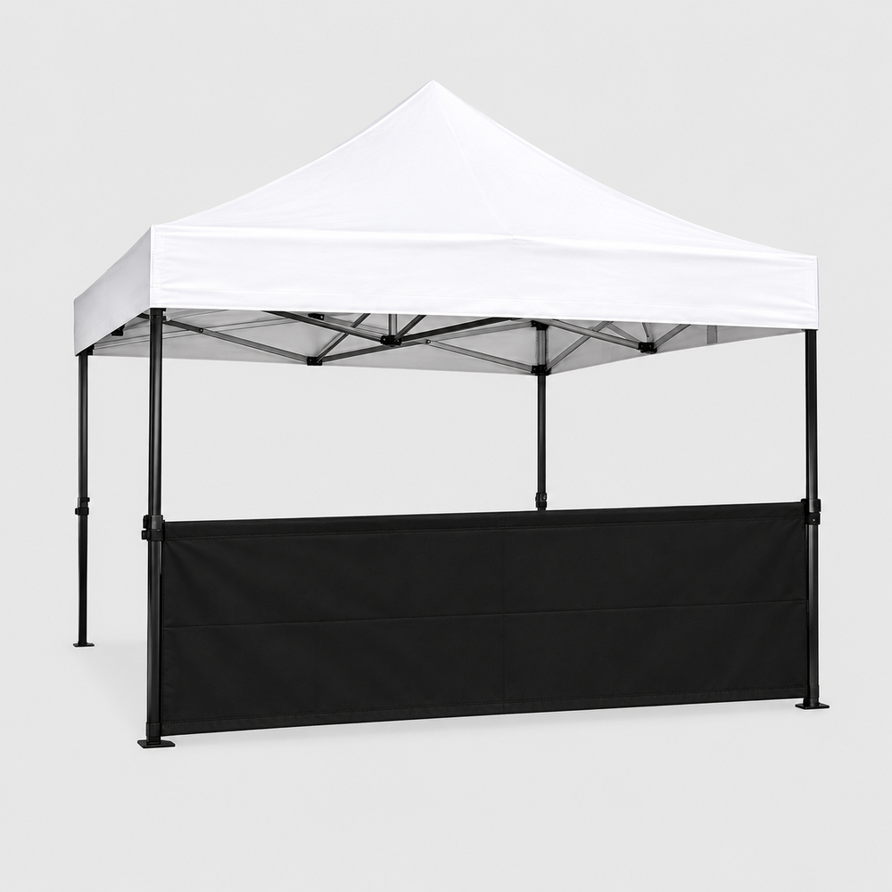 Blank Canopy Tent Half Wall (No Print)