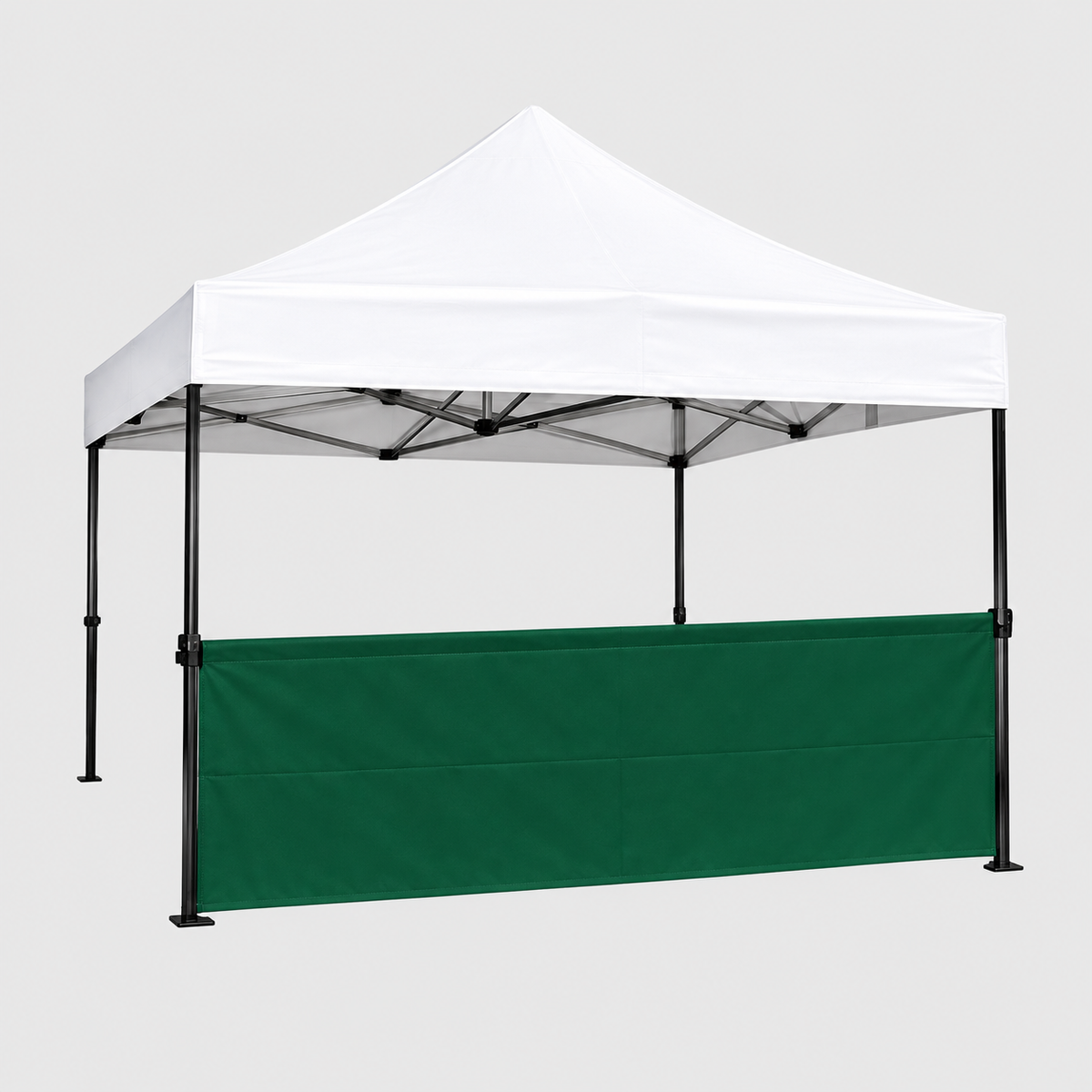 Blank Canopy Tent Half Wall (No Print)
