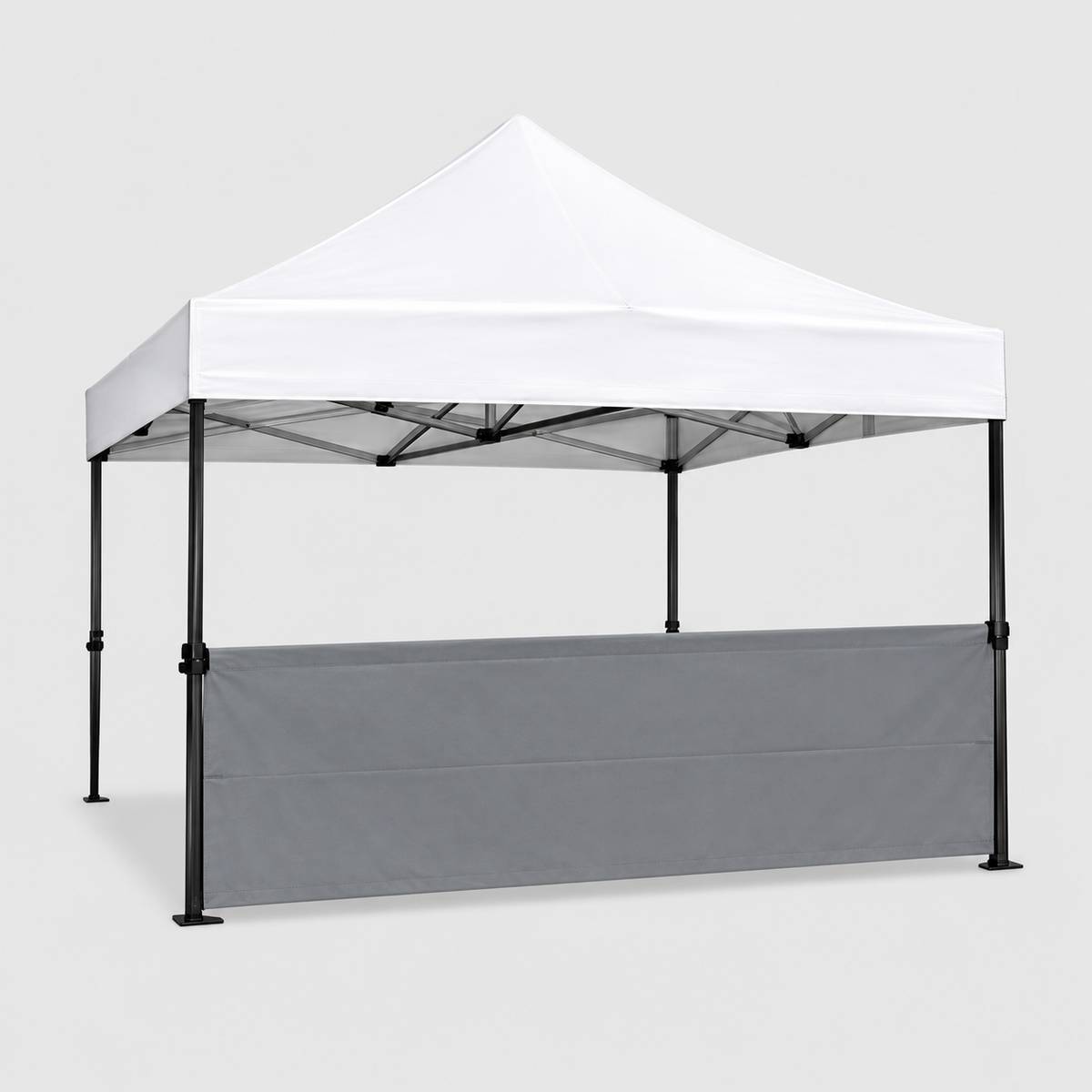 Blank Canopy Tent Half Wall (No Print)