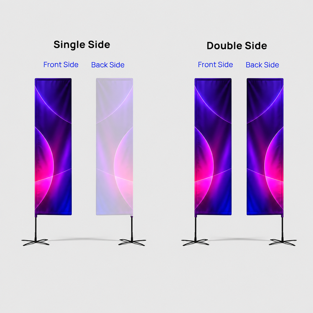 Rectangle Flag with Uni-Fit Pole