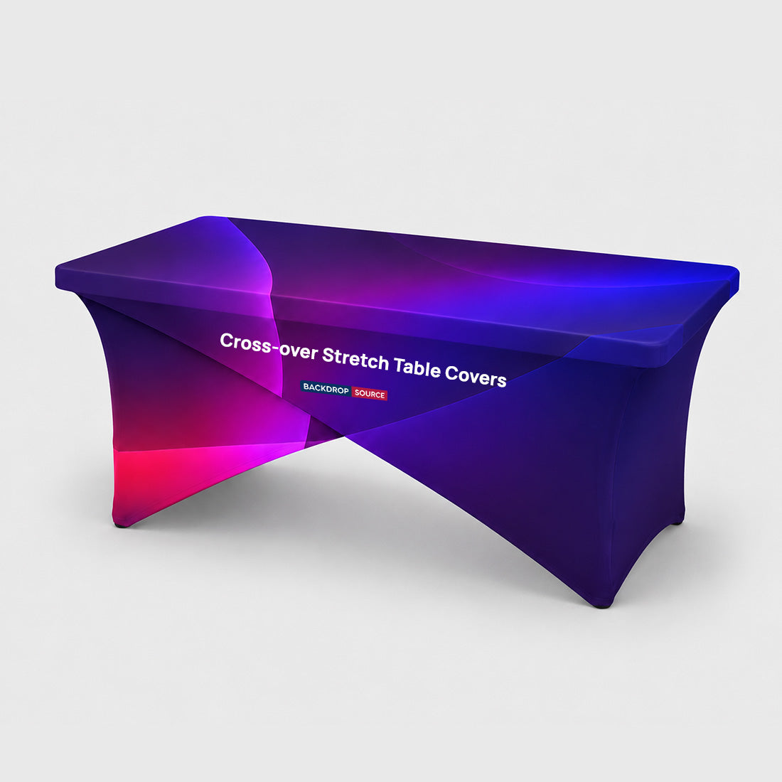 Cross-over Stretch Table Covers