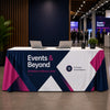 Custom Fitted Table Skirts without Top