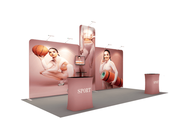 Portable Exhibit Display 6m x 3m - Model 12