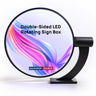 Double-Sided LED Rotating Sign Box