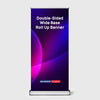 Double-screen wide base Roll Up Banner