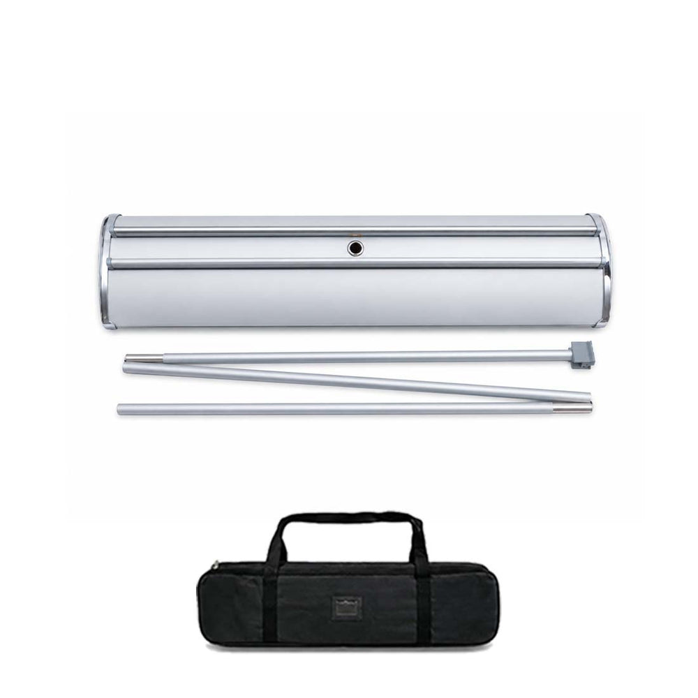 Double-screen wide base Roll Up Banner