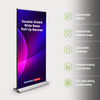 Double-screen wide base Roll Up Banner