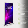 Double-screen wide base Roll Up Banner