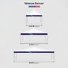 Fabric Canopy Tent Valance Banner