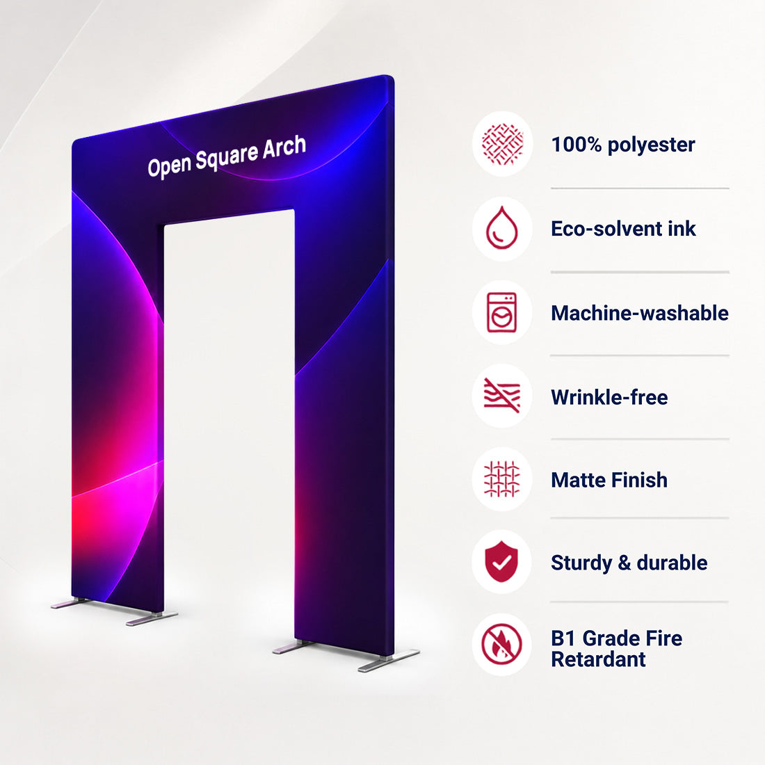 Full Open Square Arch